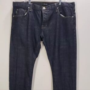 Big Men's Diamond Supply Co Relaxed Fit Dark Blue Denim Size 42"  x 32"